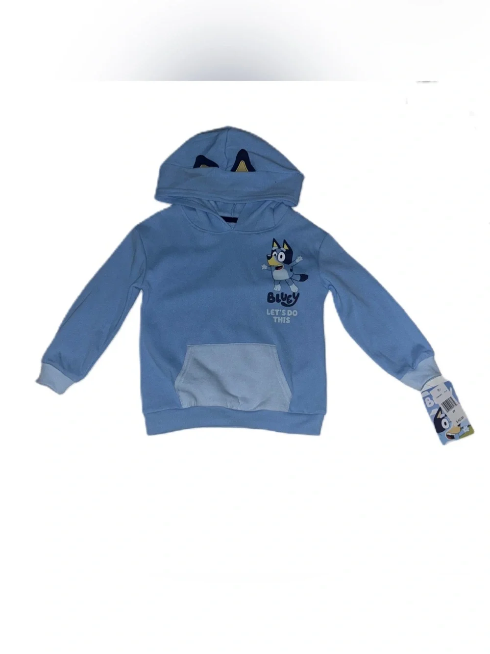 Bluey Matching Sweatshirt Hoodie & Sweat Pants Joggers Set 5T